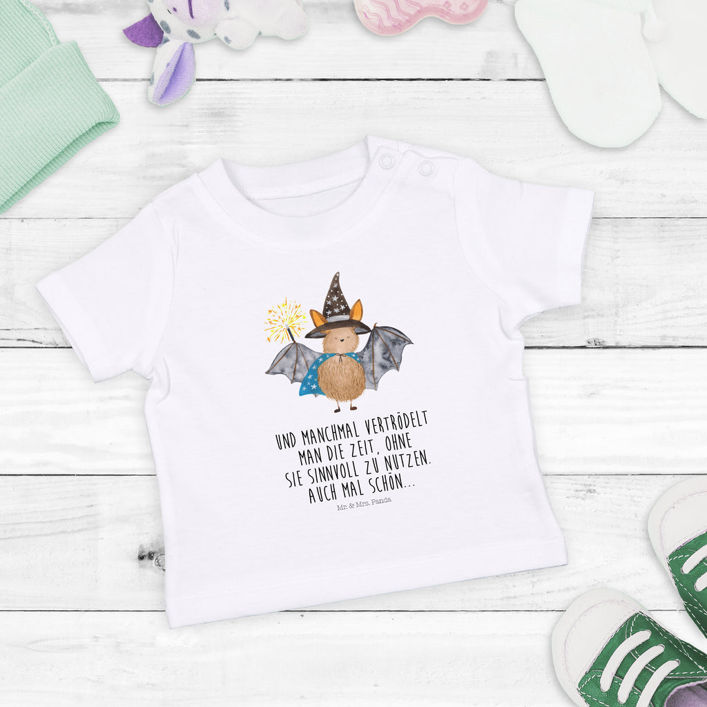 Baby T-Shirt Fledermaus Zauberer Fledermaus, Fledermäuse, Zauberer, Magier, Frauen, reinsteigern,  Mädchen,Jungen,Unisex,Motiv,Baby T-Shirt,Kurzarm  süße Tiermotive, gute Laune, lustige Sprüche, Tiere