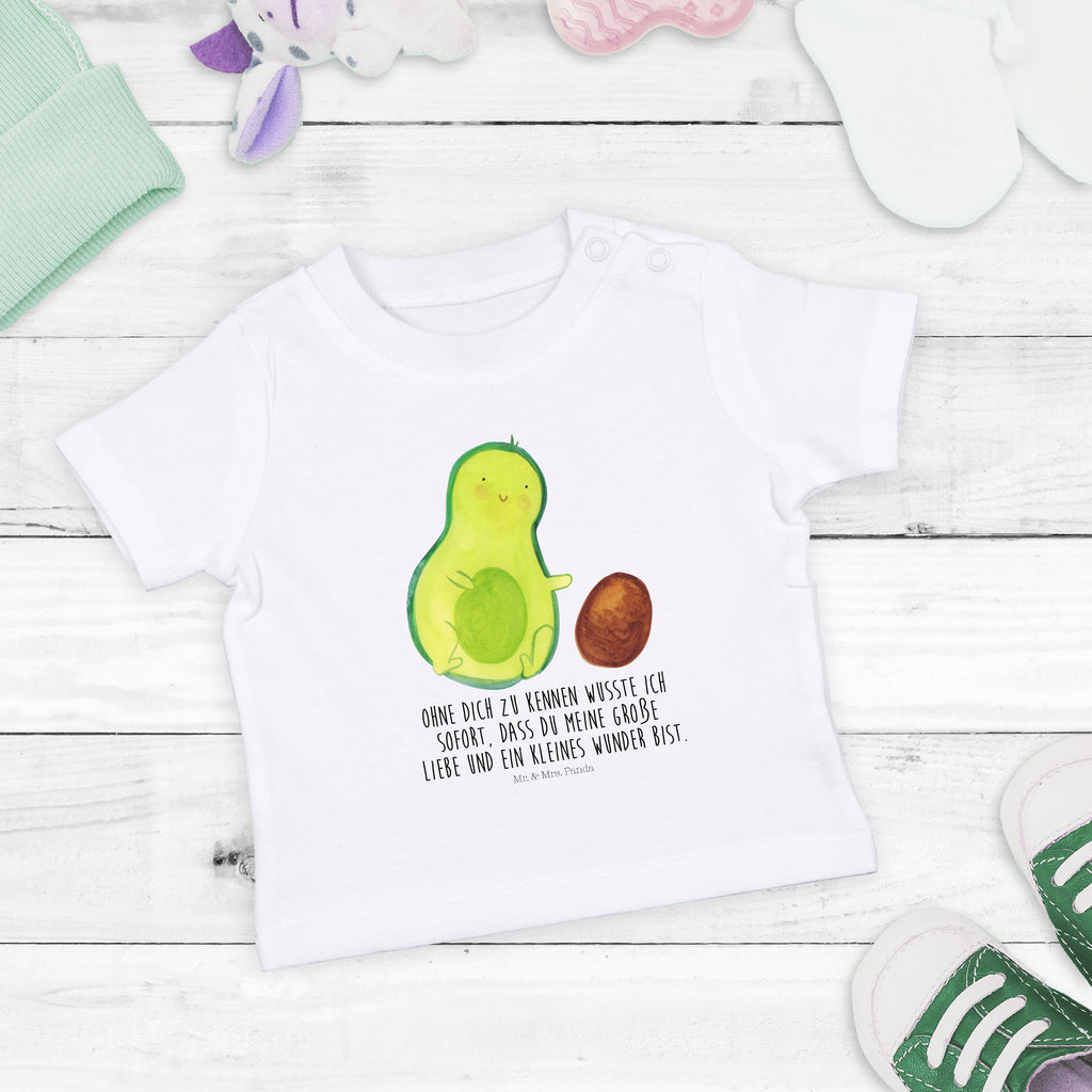 Baby T-Shirt Avocado rollt Kern Avocado, Avocados,Schwanger, Geburt, Geburtstag, Säugling, Kind, erstes Kind, zur Geburt, Schwangerschaft, Babyparty, Baby, große Liebe, Liebe, Love Mädchen,Jungen,Unisex,Motiv,Baby T-Shirt,Kurzarm  Avocado, Veggie, Vegan, Gesund