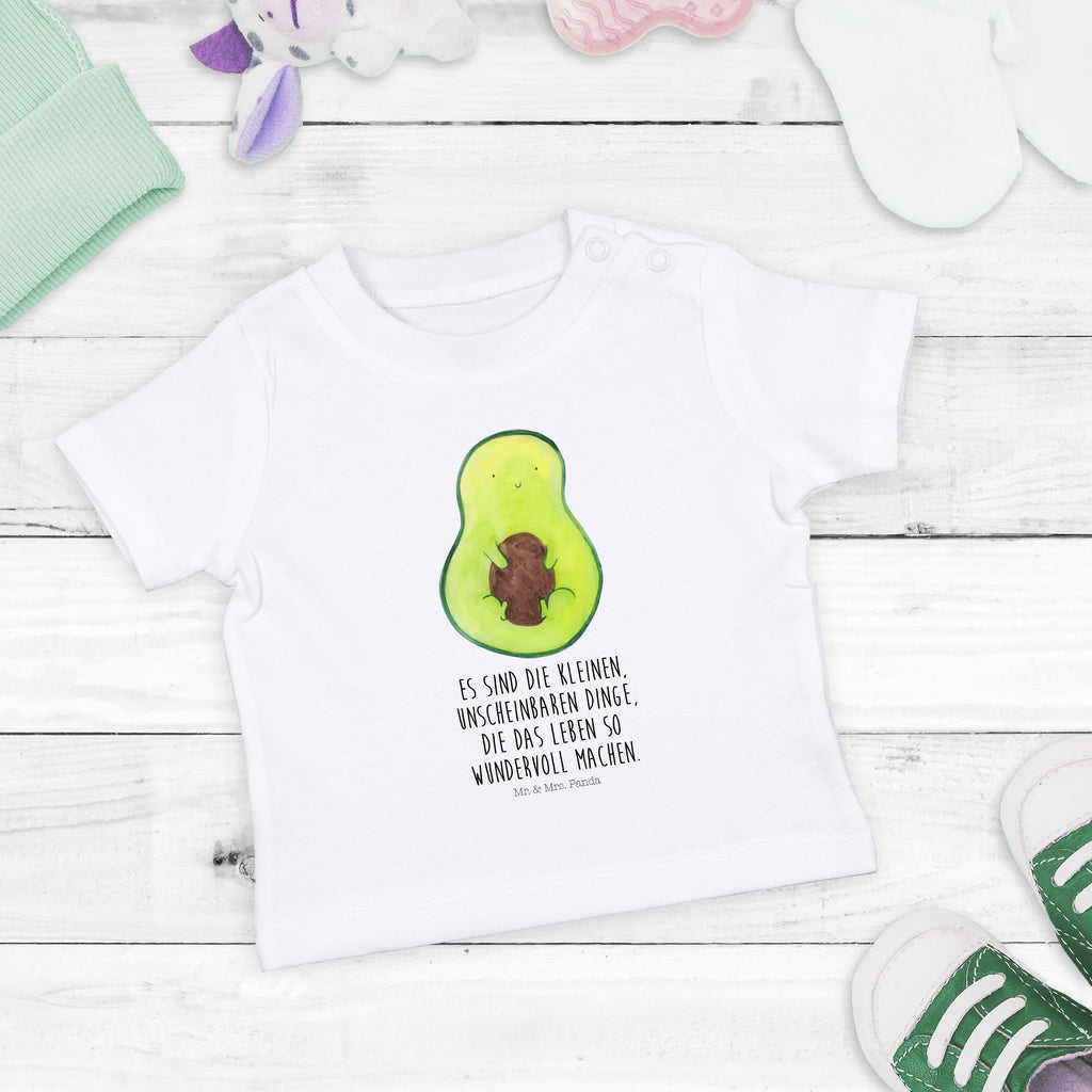 Baby T-Shirt Avocado mit Kern Avocado, Avokado, Avocadokern, Kern, Pflanze, Spruch Leben  Mädchen,Jungen,Unisex,Motiv,Baby T-Shirt,Kurzarm  Avocado, Veggie, Vegan, Gesund