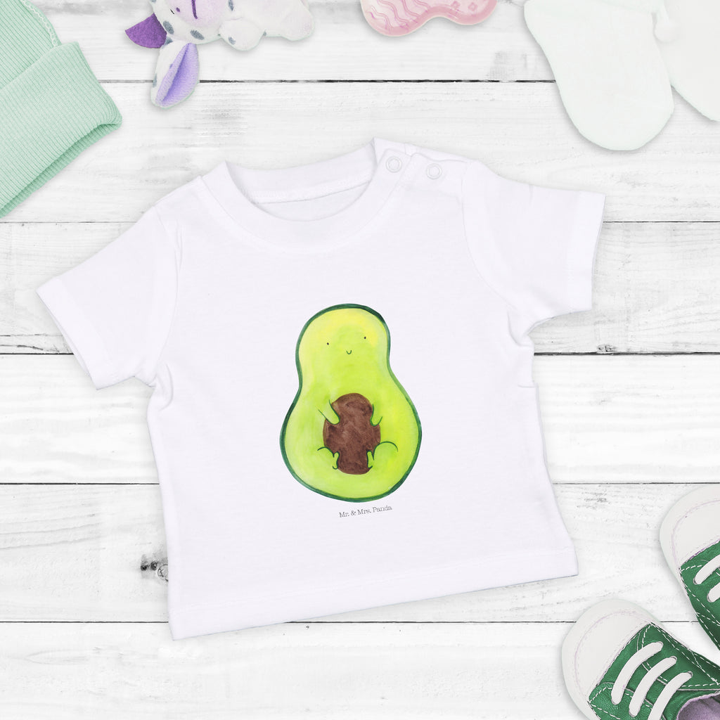 Baby T-Shirt Avocado mit Kern Avocado, Avokado, Avocadokern, Kern, Pflanze, Spruch Leben  Mädchen,Jungen,Unisex,Motiv,Baby T-Shirt,Kurzarm  Avocado, Veggie, Vegan, Gesund