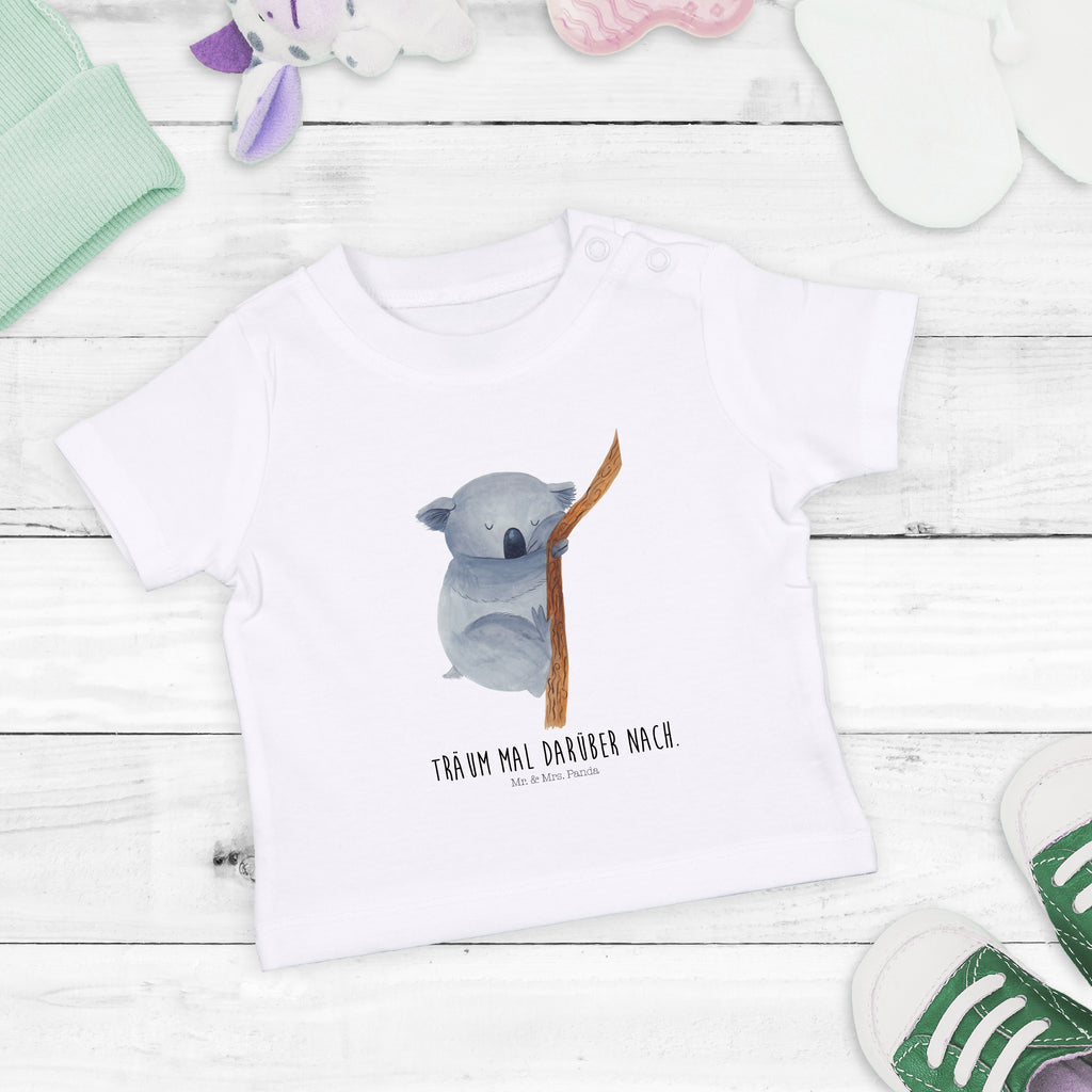 Baby T-Shirt Koalabär Koala, träumen, Traum, schlafen, Schlafzimmer, Traumland, Bär, Koalabär Mädchen,Jungen,Unisex,Motiv,Baby T-Shirt,Kurzarm  süße Tiermotive, gute Laune, lustige Sprüche, Tiere