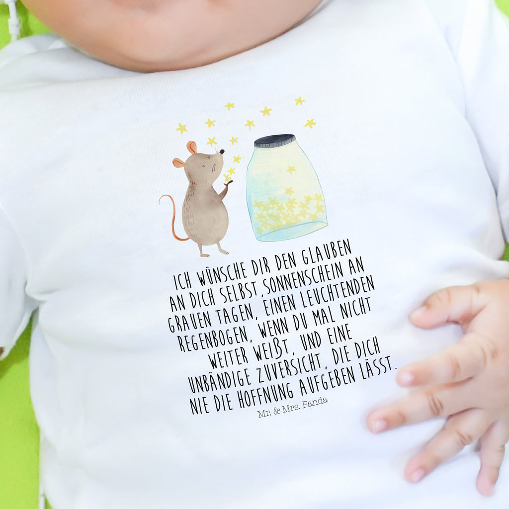 Baby T-Shirt Maus Sterne Maus, Sterne, Wunsch,Kind, Taufe, Taufgeschenk, Geburt, Schwangerschaft, erstes Kind, Kindergeburtstag, Geburtstag, Hoffnung, Träume Mädchen,Jungen,Unisex,Motiv,Baby T-Shirt,Kurzarm  süße Tiermotive, gute Laune, lustige Sprüche, Tiere