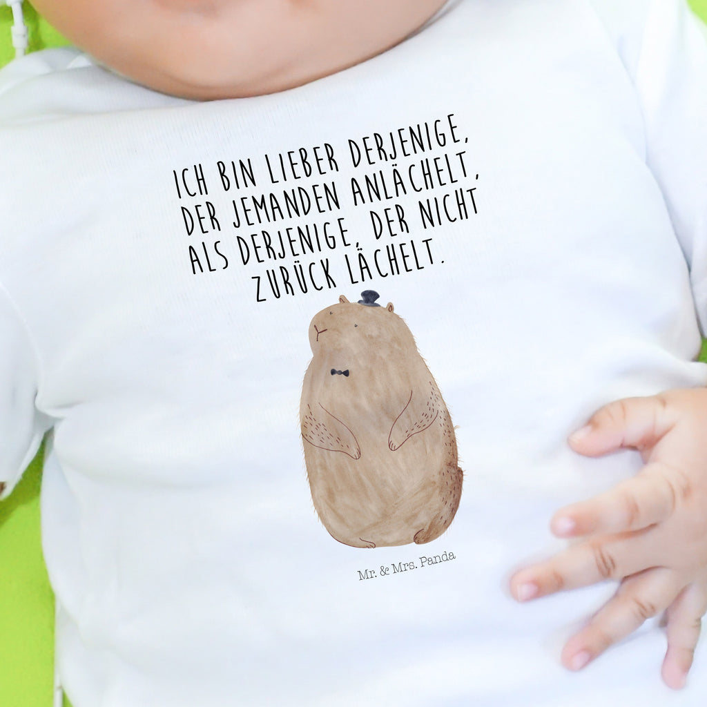 Baby T-Shirt Murmeltier Murmeltier, Knigge, Fröhlichkeit, Freundlichkeit, Respekt, Anstand,  Mädchen,Jungen,Unisex,Motiv,Baby T-Shirt,Kurzarm  süße Tiermotive, gute Laune, lustige Sprüche, Tiere