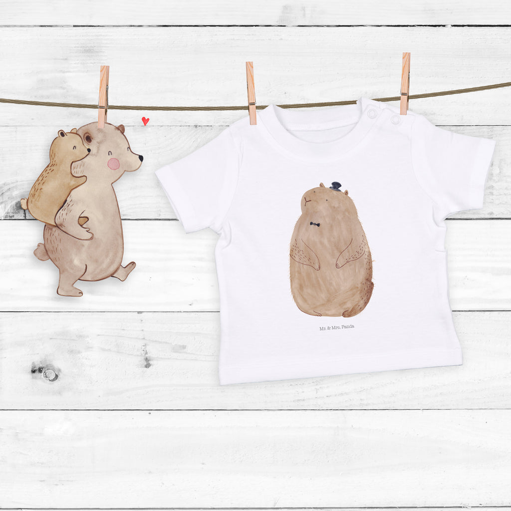 Baby T-Shirt Murmeltier Murmeltier, Knigge, Fröhlichkeit, Freundlichkeit, Respekt, Anstand,  Mädchen,Jungen,Unisex,Motiv,Baby T-Shirt,Kurzarm  süße Tiermotive, gute Laune, lustige Sprüche, Tiere