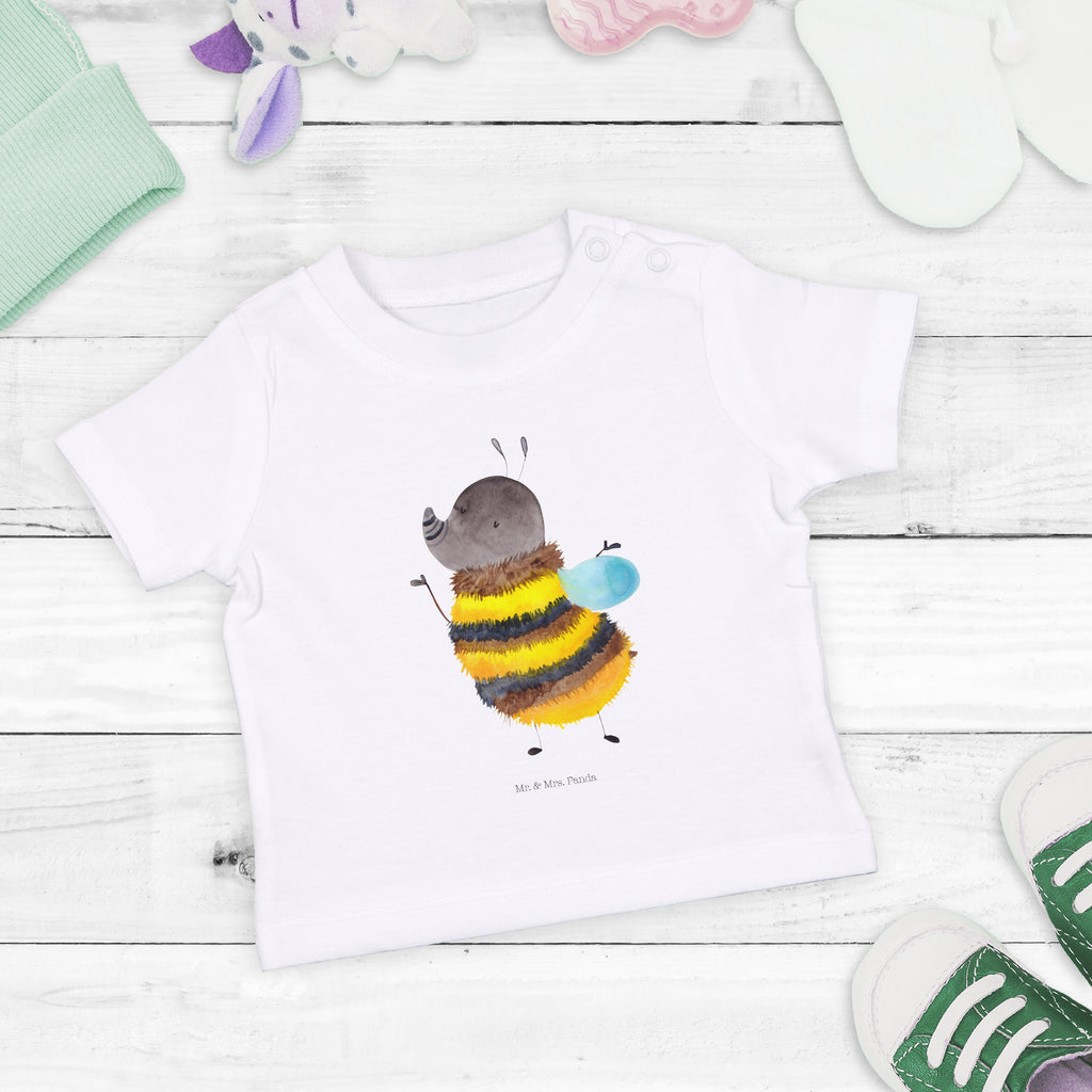 Baby T-Shirt Hummel flauschig Hummel, Flauschig, Biene, Blume, Natur Mädchen,Jungen,Unisex,Motiv,Baby T-Shirt,Kurzarm  süße Tiermotive, gute Laune, lustige Sprüche, Tiere