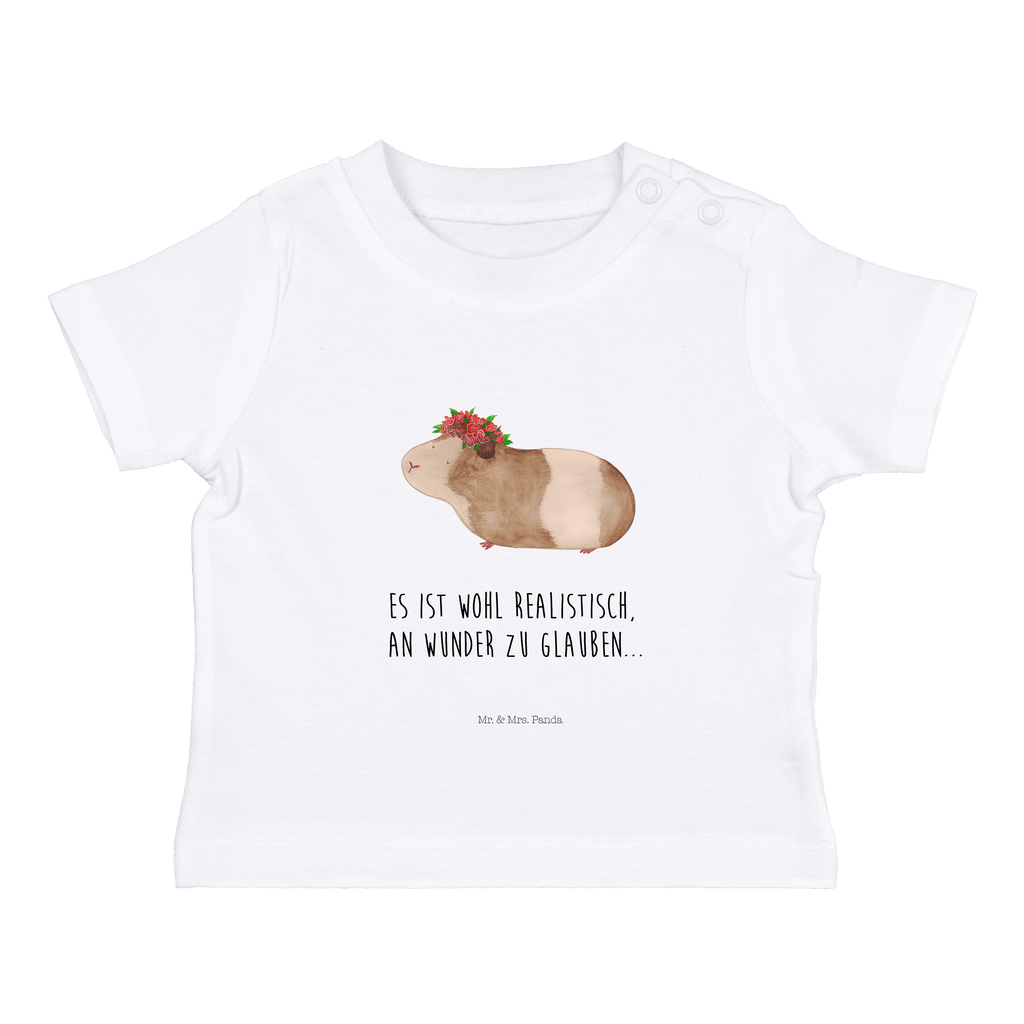 Baby T-Shirt Meerschweinchen weise Meerschweinchen, Meerie, Meeries, Wunder, Blumenkind, Realität, Spruch, Weisheit, Motivation, Wunderland Mädchen,Jungen,Unisex,Motiv,Baby T-Shirt,Kurzarm  süße Tiermotive, gute Laune, lustige Sprüche, Tiere