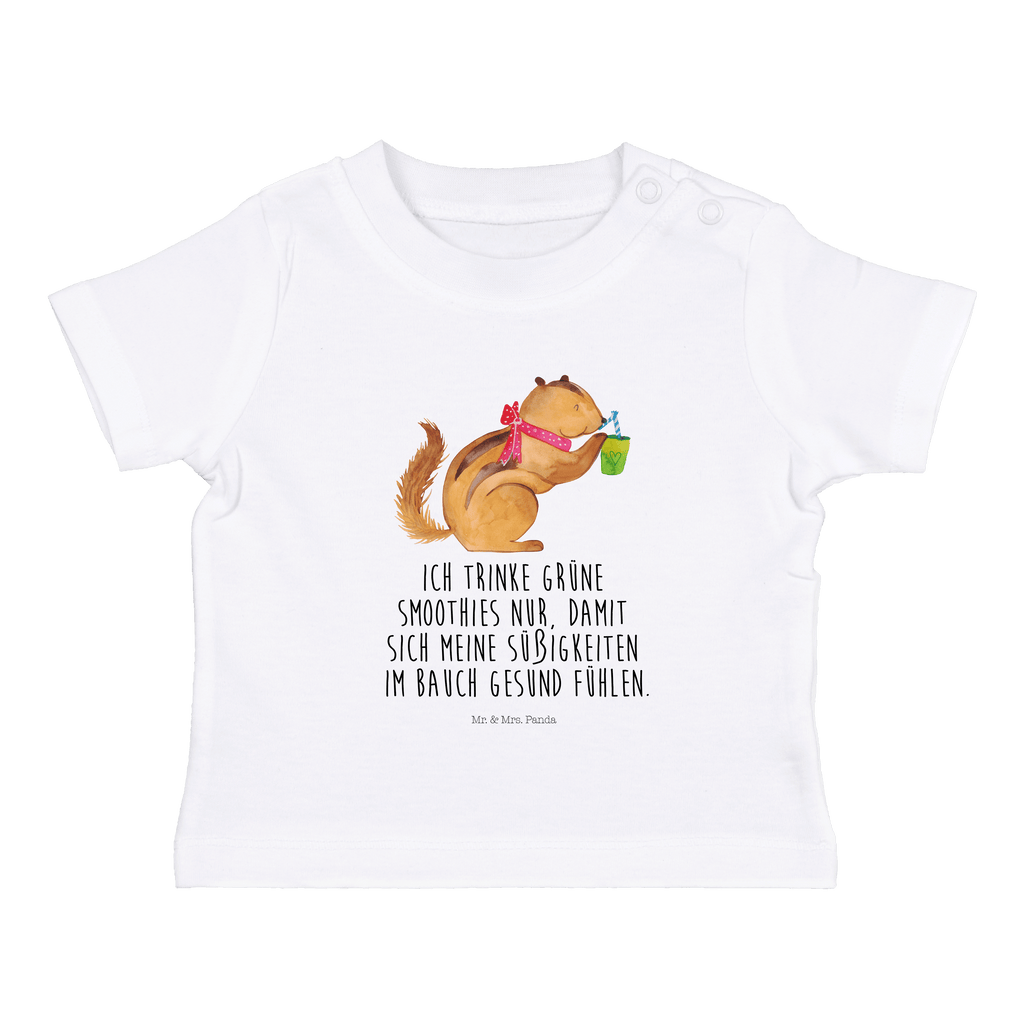 Baby T-Shirt Eichhörnchen Smoothie Green Smoothies, Diät, Abnehmen, Streifenhörnchen, Eichhörnchen,  Mädchen,Jungen,Unisex,Motiv,Baby T-Shirt,Kurzarm  süße Tiermotive, gute Laune, lustige Sprüche, Tiere