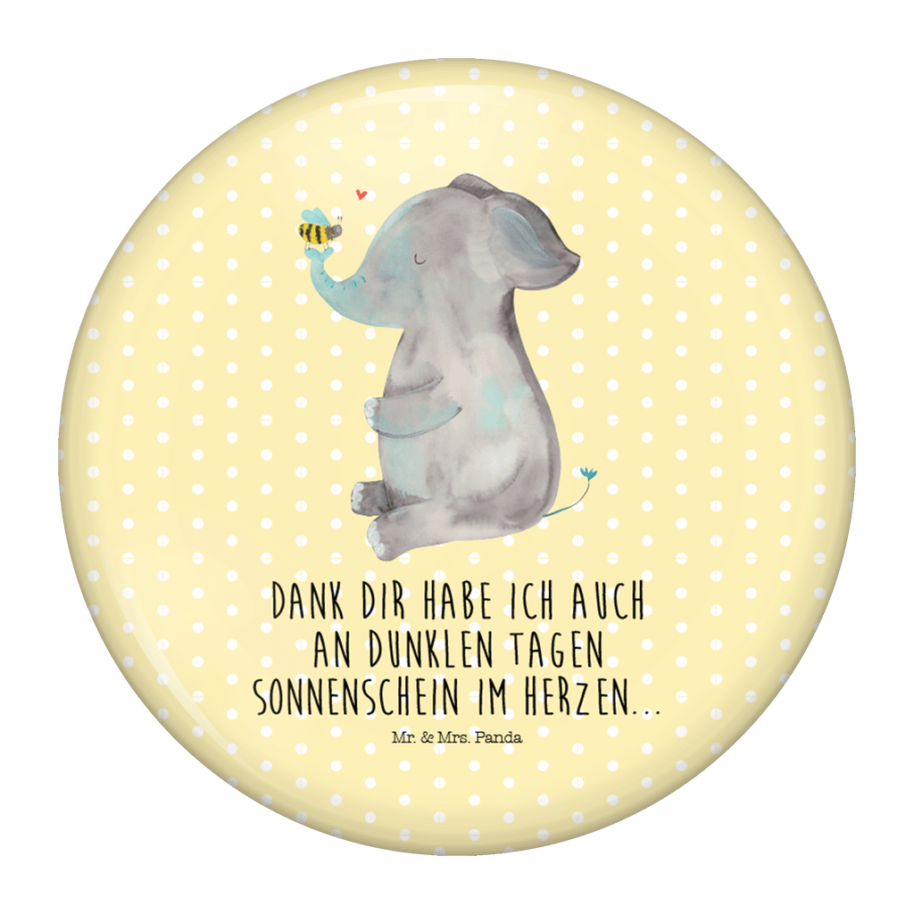 Button Elefant & Biene