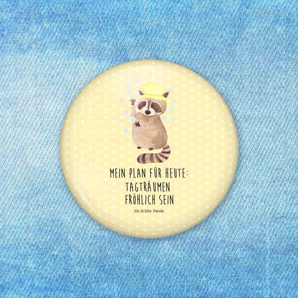Button Waschbär