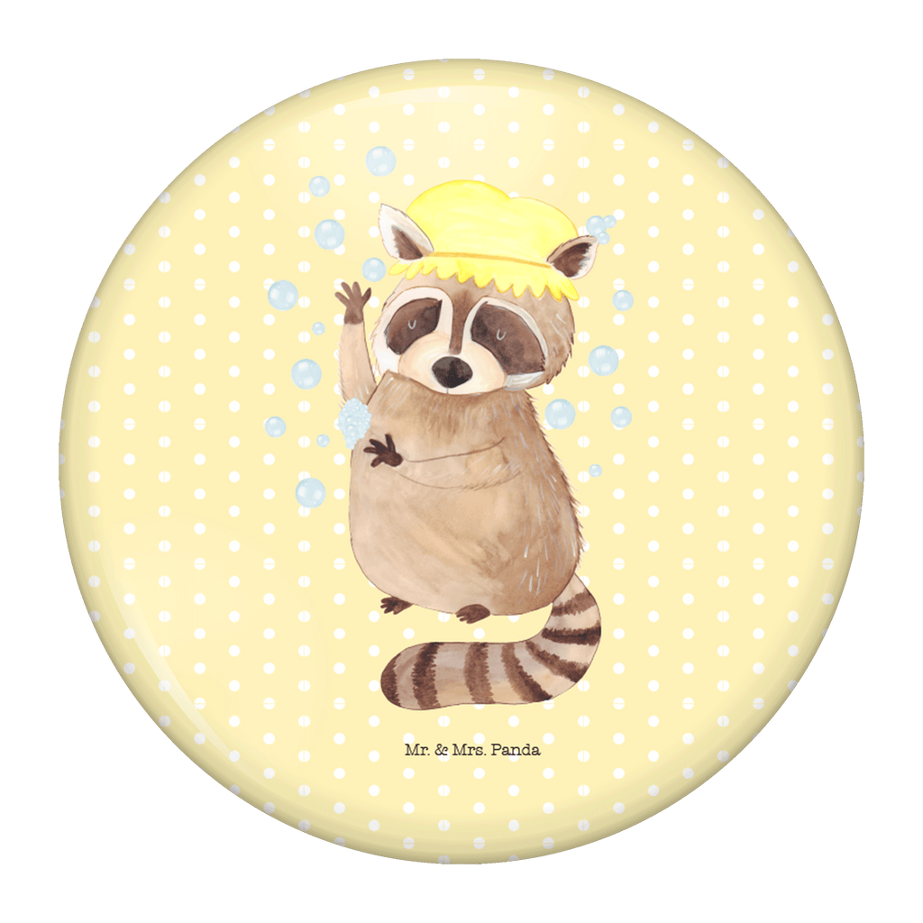 Button Waschbär