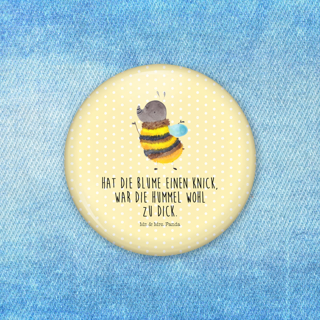 Button Hummel flauschig