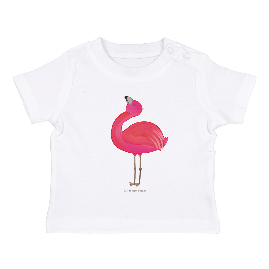 Baby T-Shirt Flamingo stolz Flamingo, stolz, Freude, Selbstliebe, Selbstakzeptanz, Freundin, beste Freundin, Tochter, Mama, Schwester, Mädchen, Jungen, Unisex, Motiv ,Baby T-Shirt, Kurzarm, Shirt, Baby  Flamingo
