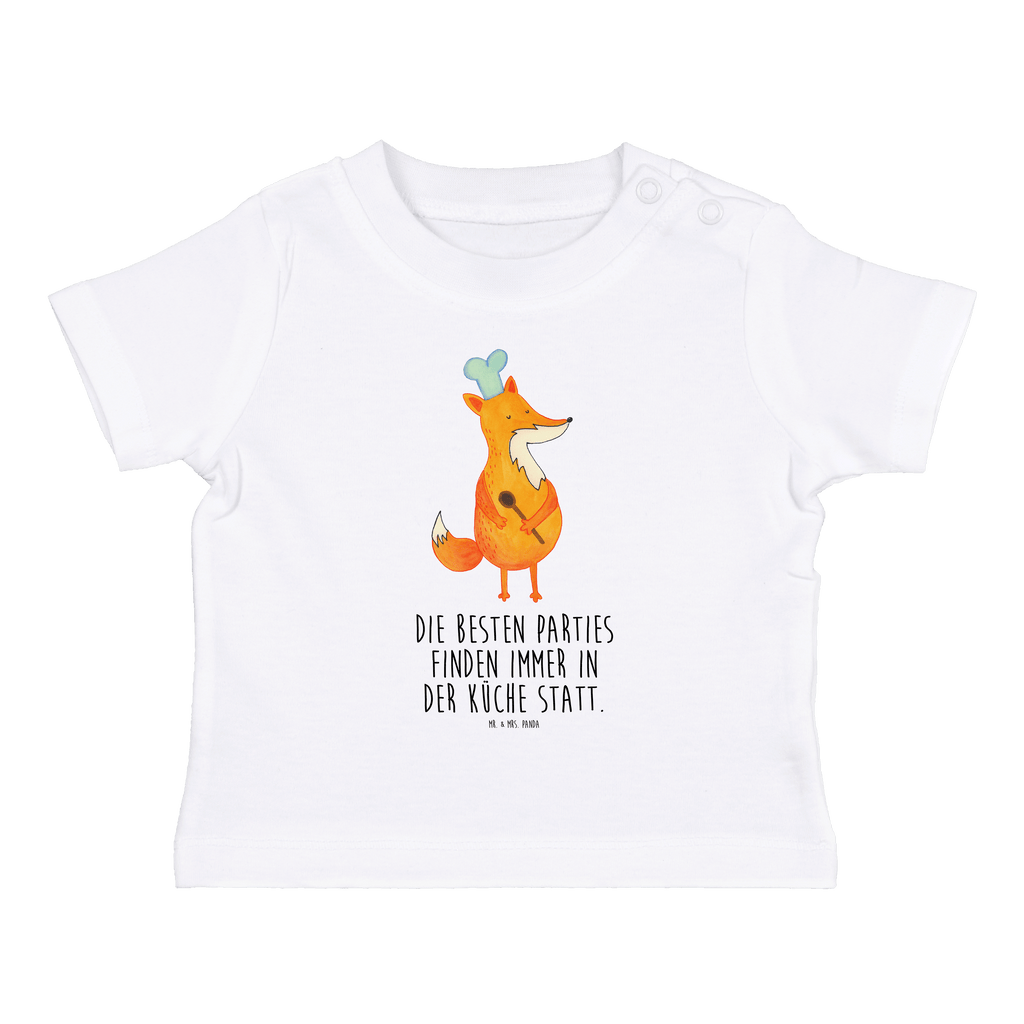 Baby T-Shirt Fuchs Koch Fuchs, Füchse, Koch Geschenk, Küche Spruch, Küche Deko, Köche, Bäcker, Party Spruch, Spruch lustig, witzig Mädchen,Jungen,Unisex,Motiv,Baby T-Shirt,Kurzarm  Fuchs