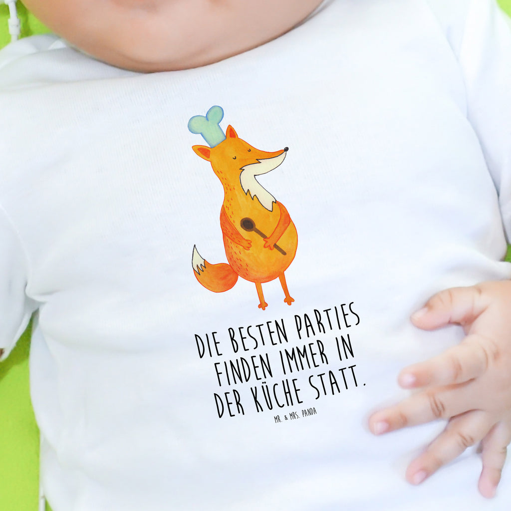 Baby T-Shirt Fuchs Koch Fuchs, Füchse, Koch Geschenk, Küche Spruch, Küche Deko, Köche, Bäcker, Party Spruch, Spruch lustig, witzig Mädchen,Jungen,Unisex,Motiv,Baby T-Shirt,Kurzarm  Fuchs