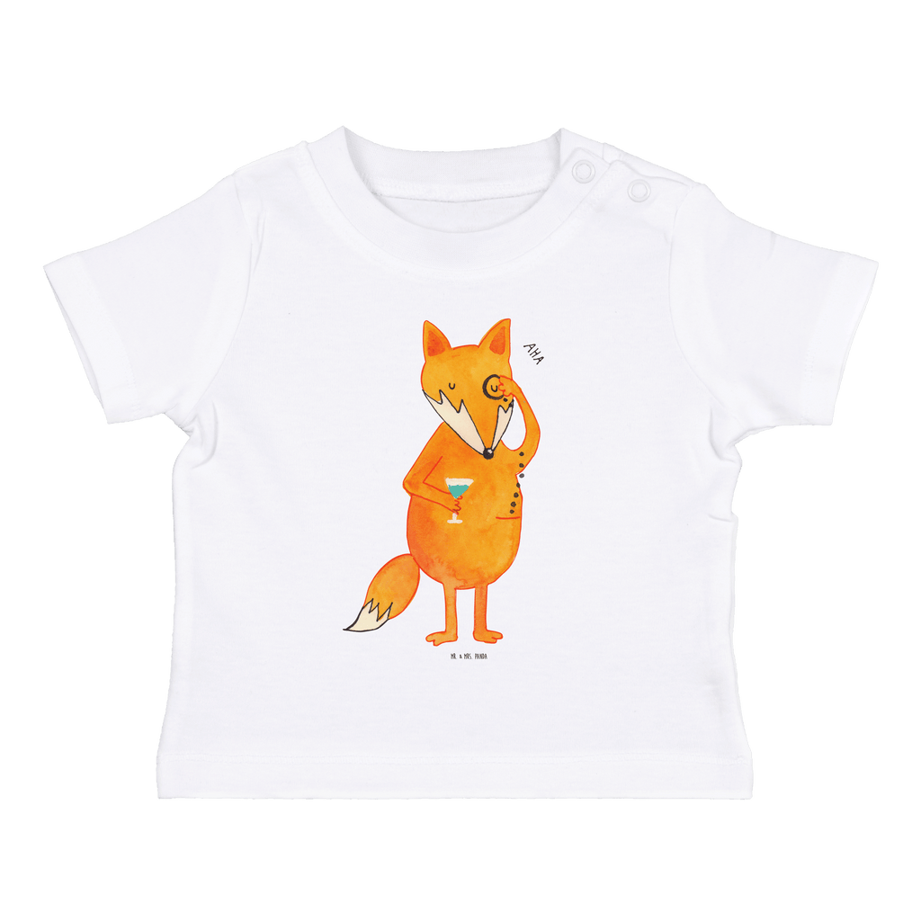 Baby T-Shirt Fuchs Lord Fuchs, Füchse, tröstende Worte, Spruch lustig, Liebeskummer Geschenk, Motivation Spruch, Problemlösung Mädchen,Jungen,Unisex,Motiv,Baby T-Shirt,Kurzarm  Fuchs