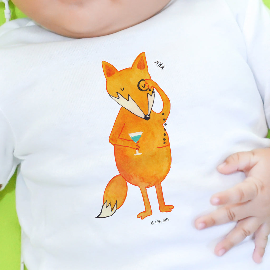 Baby T-Shirt Fuchs Lord Fuchs, Füchse, tröstende Worte, Spruch lustig, Liebeskummer Geschenk, Motivation Spruch, Problemlösung Mädchen,Jungen,Unisex,Motiv,Baby T-Shirt,Kurzarm  Fuchs