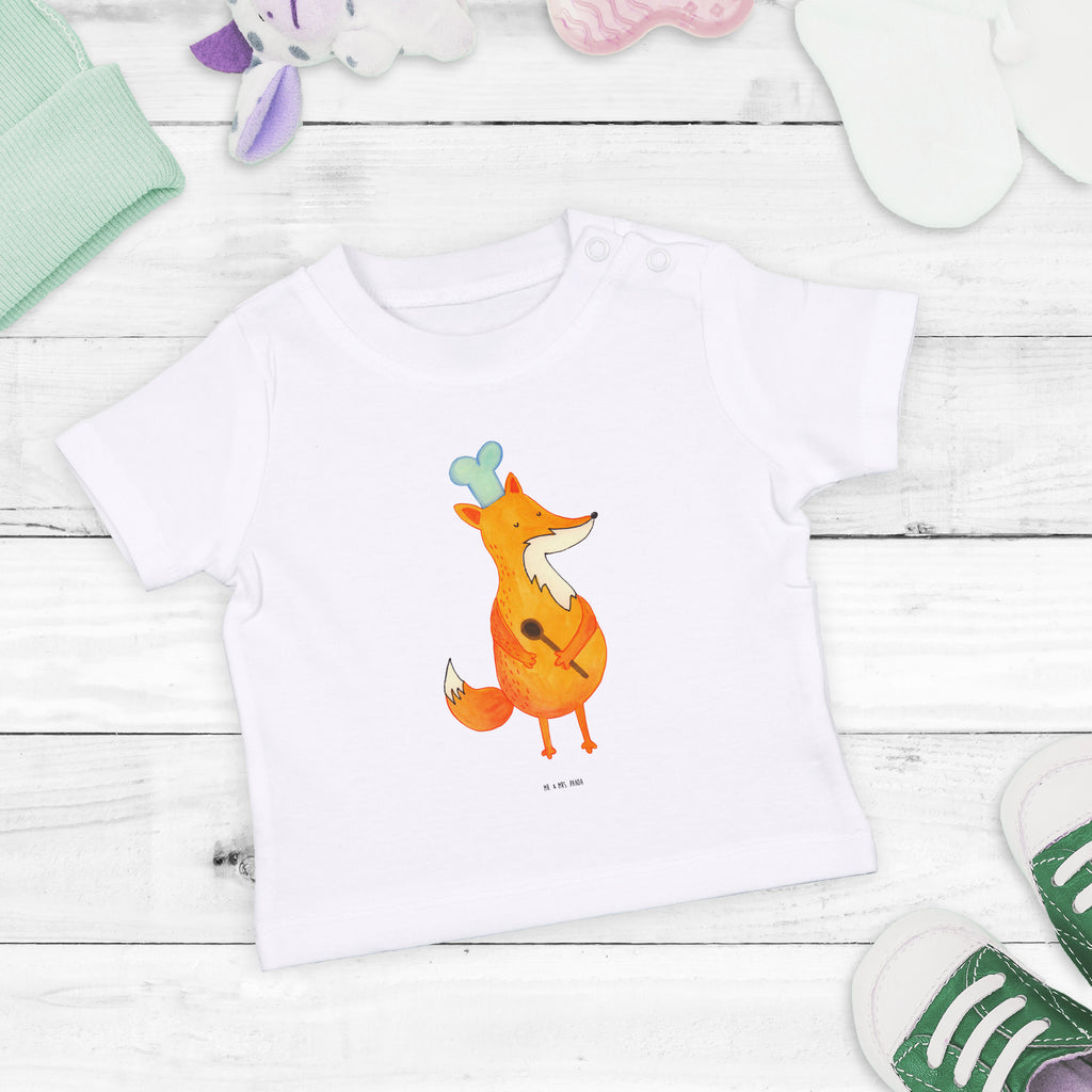 Baby T-Shirt Fuchs Koch Fuchs, Füchse, Koch Geschenk, Küche Spruch, Küche Deko, Köche, Bäcker, Party Spruch, Spruch lustig, witzig Mädchen,Jungen,Unisex,Motiv,Baby T-Shirt,Kurzarm  Fuchs