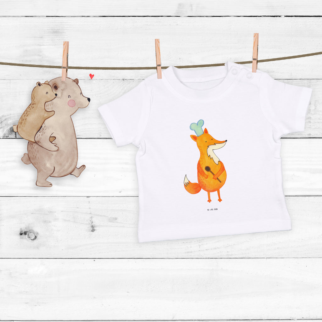 Baby T-Shirt Fuchs Koch Fuchs, Füchse, Koch Geschenk, Küche Spruch, Küche Deko, Köche, Bäcker, Party Spruch, Spruch lustig, witzig Mädchen,Jungen,Unisex,Motiv,Baby T-Shirt,Kurzarm  Fuchs