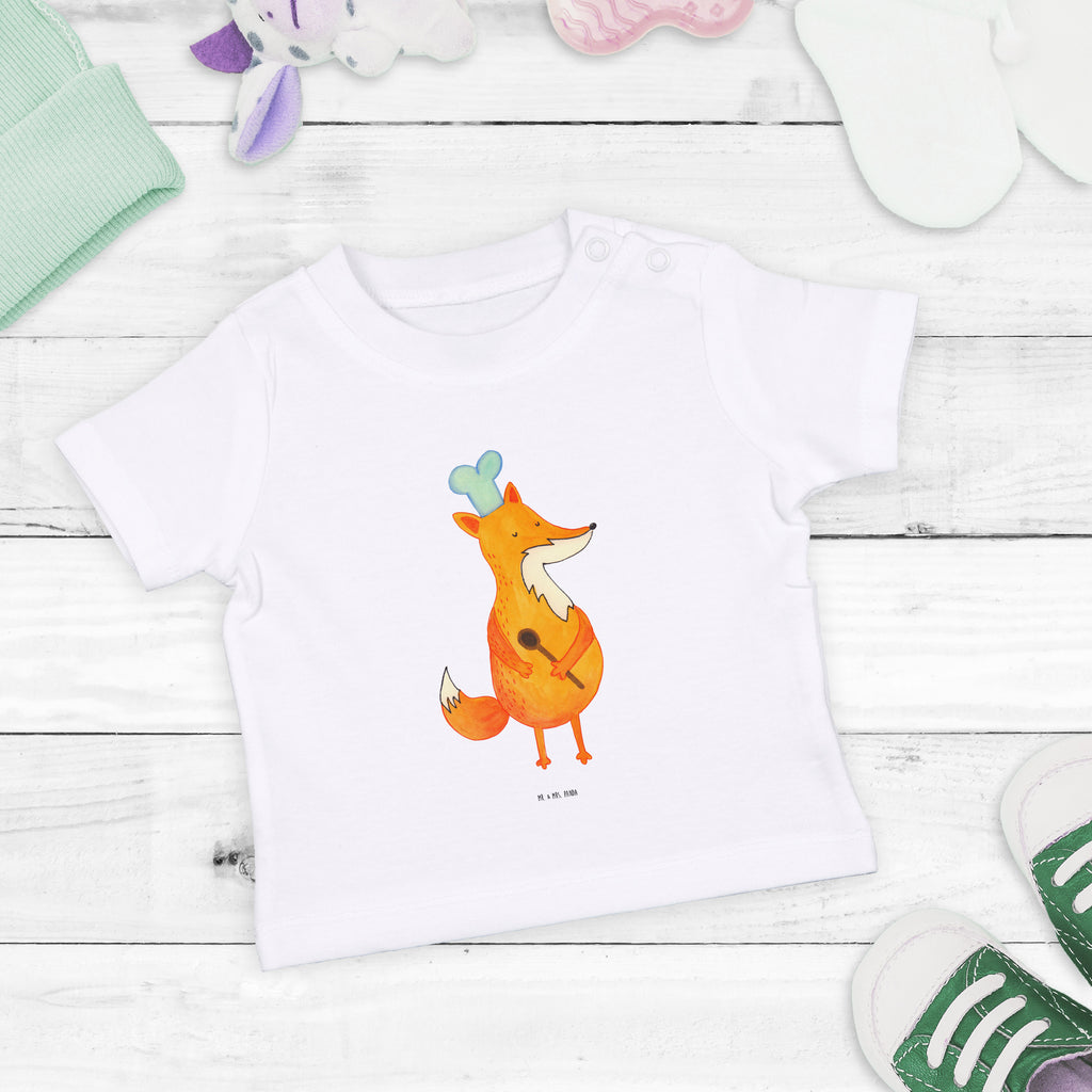 Baby T-Shirt Fuchs Koch Fuchs, Füchse, Koch Geschenk, Küche Spruch, Küche Deko, Köche, Bäcker, Party Spruch, Spruch lustig, witzig Mädchen,Jungen,Unisex,Motiv,Baby T-Shirt,Kurzarm  Fuchs