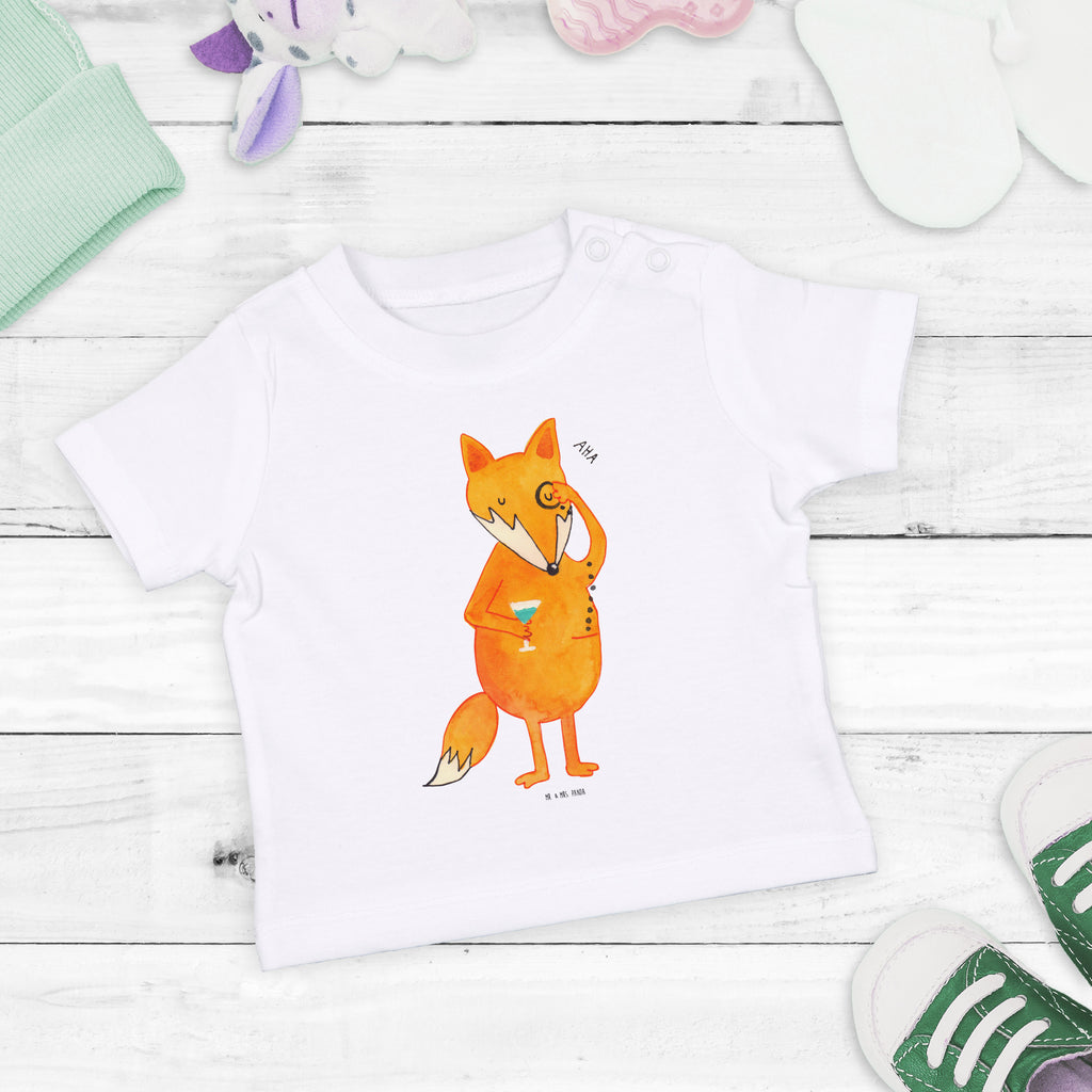 Baby T-Shirt Fuchs Lord Fuchs, Füchse, tröstende Worte, Spruch lustig, Liebeskummer Geschenk, Motivation Spruch, Problemlösung Mädchen,Jungen,Unisex,Motiv,Baby T-Shirt,Kurzarm  Fuchs