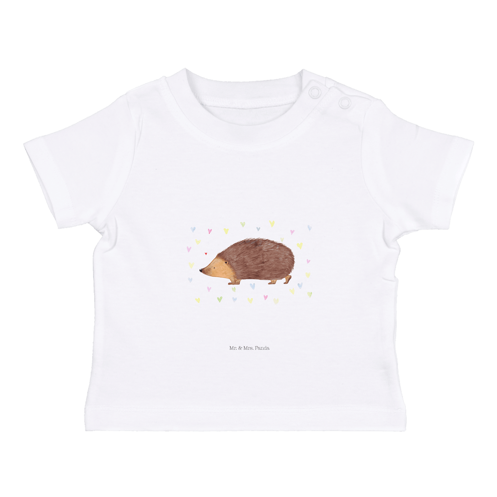 Baby T-Shirt Igel Herzen Liebe, Herz, Herzen, Igel, Vertrauen, Kuss, Leben Mädchen,Jungen,Unisex,Motiv,Baby T-Shirt,Kurzarm  süße Tiermotive, gute Laune, lustige Sprüche, Tiere