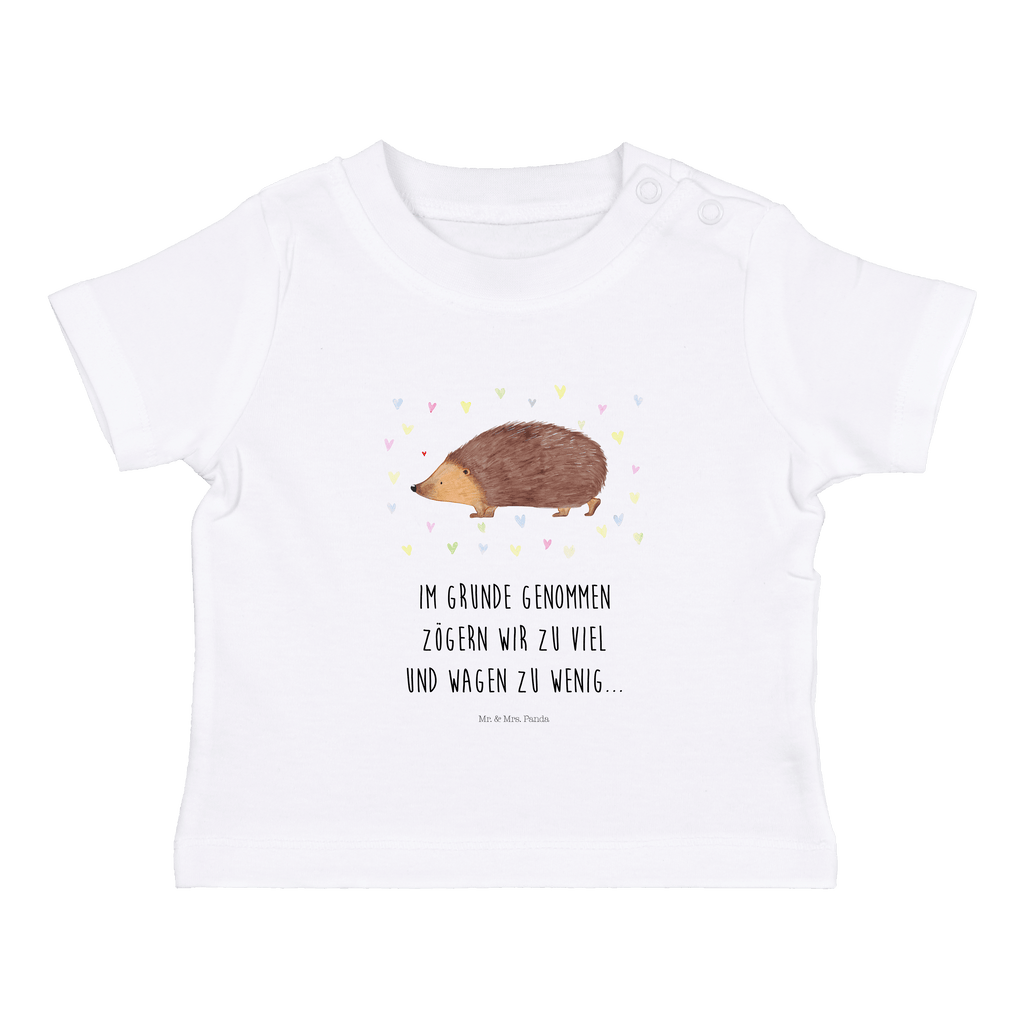 Baby T-Shirt Igel Herzen Liebe, Herz, Herzen, Igel, Vertrauen, Kuss, Leben Mädchen,Jungen,Unisex,Motiv,Baby T-Shirt,Kurzarm  süße Tiermotive, gute Laune, lustige Sprüche, Tiere