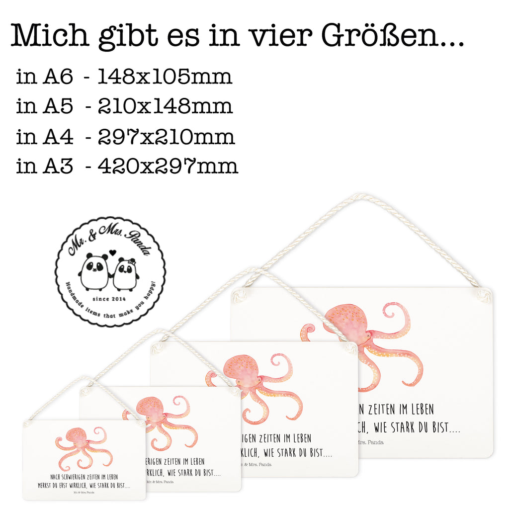 Deko Schild Tintenfisch Meer, Meerestier, Krake, Tintenfisch, Arme, Wasser, Ozean Schild, Türschild, Holzschild, Wandschild, Wanddeko  süße Tiermotive, gute Laune, lustige Sprüche, Tiere