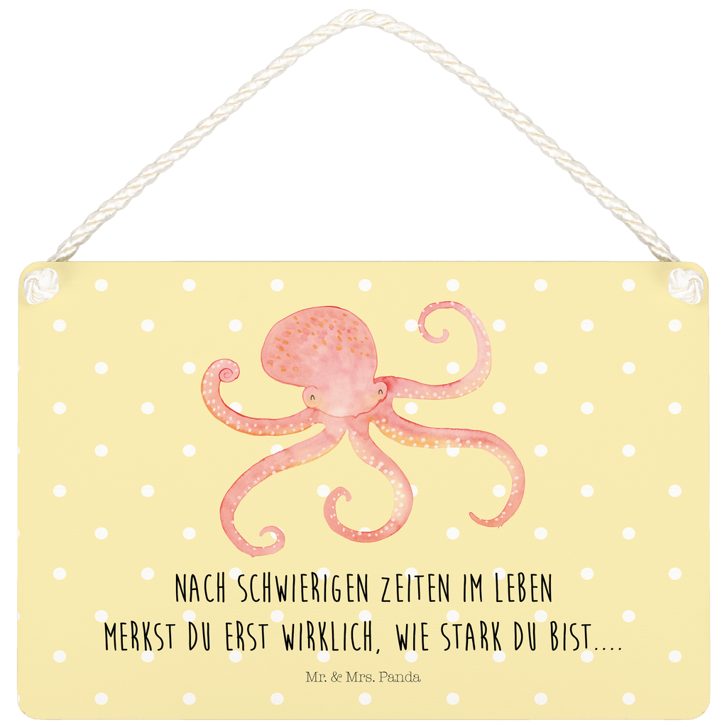 Deko Schild Tintenfisch Meer, Meerestier, Krake, Tintenfisch, Arme, Wasser, Ozean Schild, Türschild, Holzschild, Wandschild, Wanddeko  süße Tiermotive, gute Laune, lustige Sprüche, Tiere