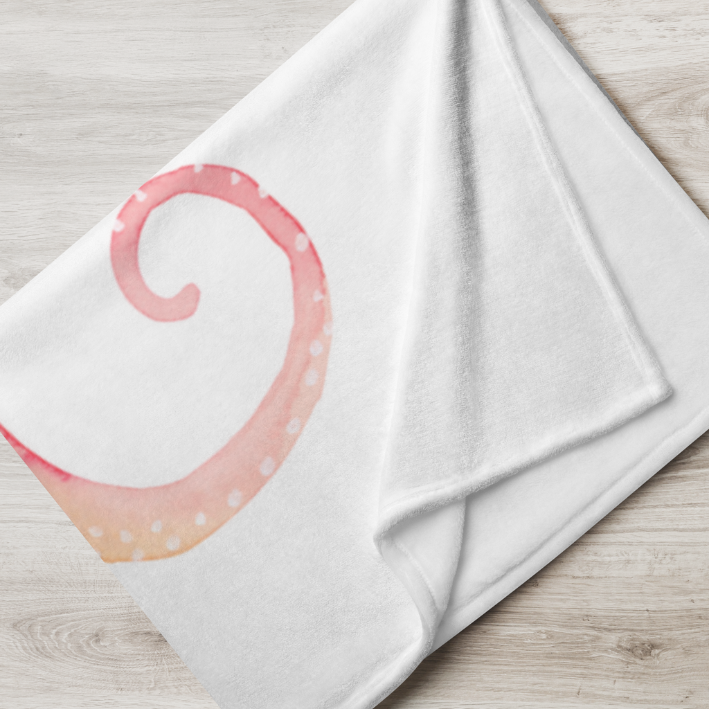 Babydecke Tintenfisch Meer, Meerestier, Krake, Tintenfisch, Arme, Wasser, Ozean Babydecke, Babygeschenk, Geschenk Geburt, Babyecke Kuscheldecke, Krabbeldecke  süße Tiermotive, gute Laune, lustige Sprüche, Tiere