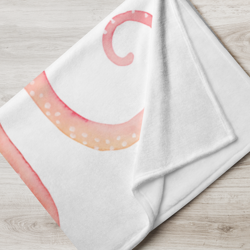 Babydecke Tintenfisch Meer, Meerestier, Krake, Tintenfisch, Arme, Wasser, Ozean Babydecke, Babygeschenk, Geschenk Geburt, Babyecke Kuscheldecke, Krabbeldecke  süße Tiermotive, gute Laune, lustige Sprüche, Tiere