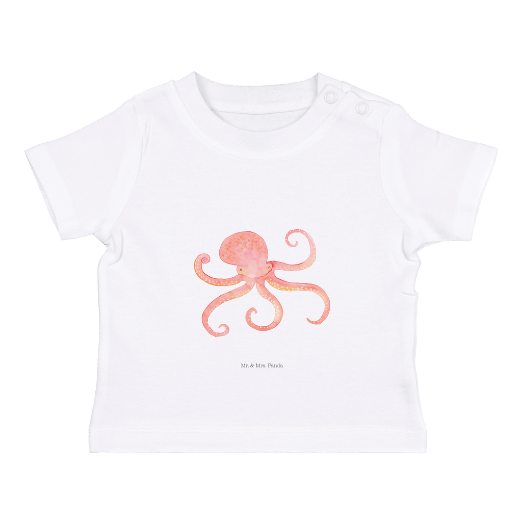 Baby T-Shirt Tintenfisch Meer, Meerestier, Krake, Tintenfisch, Arme, Wasser, Ozean Mädchen,Jungen,Unisex,Motiv,Baby T-Shirt,Kurzarm  süße Tiermotive, gute Laune, lustige Sprüche, Tiere