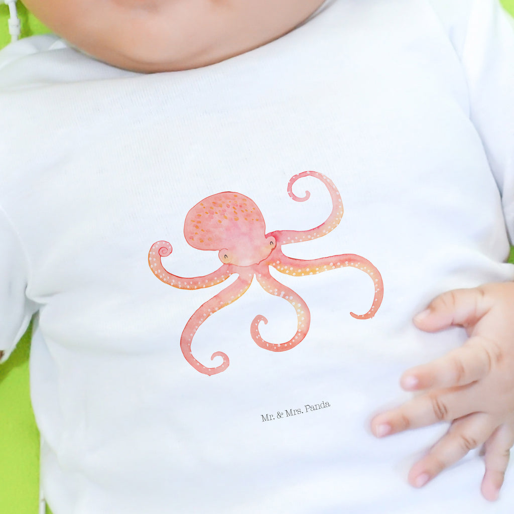 Baby T-Shirt Tintenfisch Meer, Meerestier, Krake, Tintenfisch, Arme, Wasser, Ozean Mädchen,Jungen,Unisex,Motiv,Baby T-Shirt,Kurzarm  süße Tiermotive, gute Laune, lustige Sprüche, Tiere