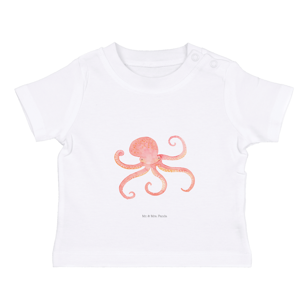 Baby T-Shirt Tintenfisch Meer, Meerestier, Krake, Tintenfisch, Arme, Wasser, Ozean Mädchen,Jungen,Unisex,Motiv,Baby T-Shirt,Kurzarm  süße Tiermotive, gute Laune, lustige Sprüche, Tiere