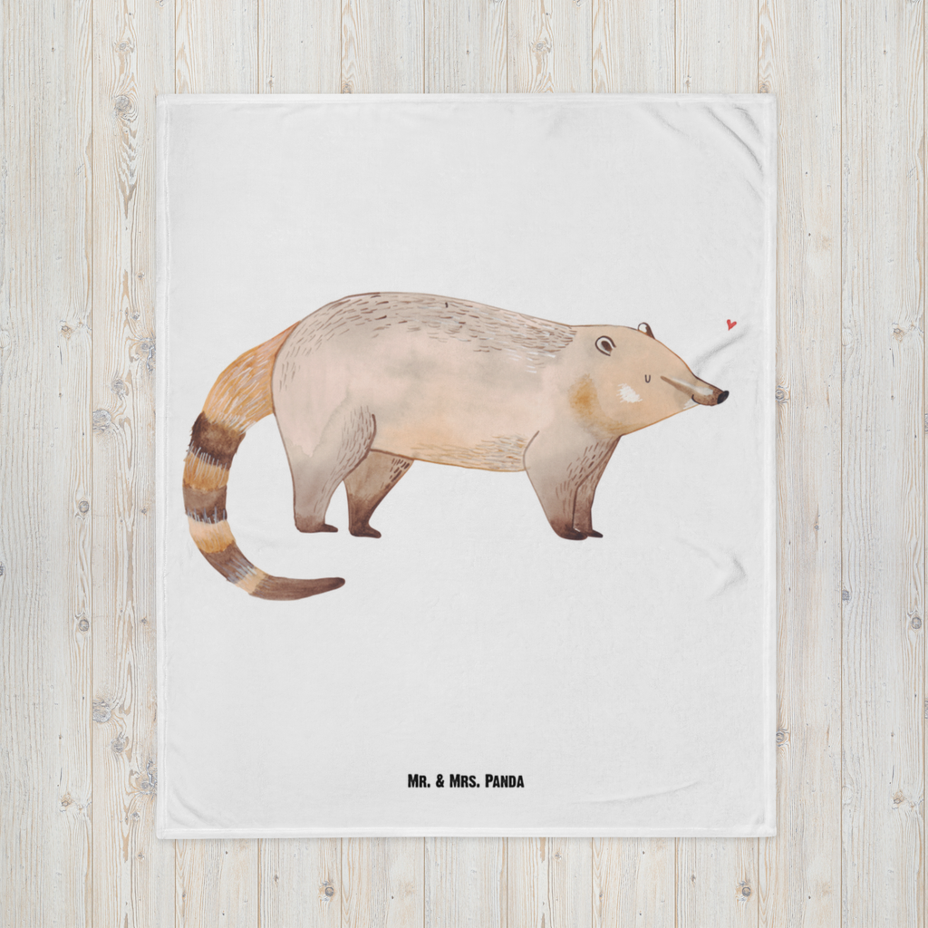 Babydecke Nasenbär Nasenbär, Nasenbären, Rüsselbär, Bär, Babydecke, Babygeschenk, Geschenk Geburt, Babyecke Kuscheldecke, Krabbeldecke  süße Tiermotive, gute Laune, lustige Sprüche, Tiere
