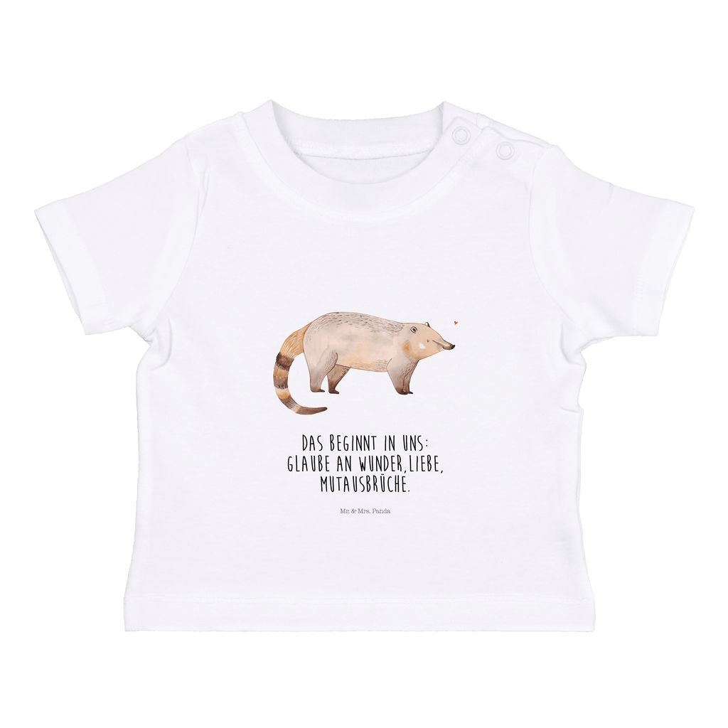 Baby T-Shirt Nasenbär Nasenbär, Nasenbären, Rüsselbär, Bär, Mädchen,Jungen,Unisex,Motiv,Baby T-Shirt,Kurzarm  süße Tiermotive, gute Laune, lustige Sprüche, Tiere