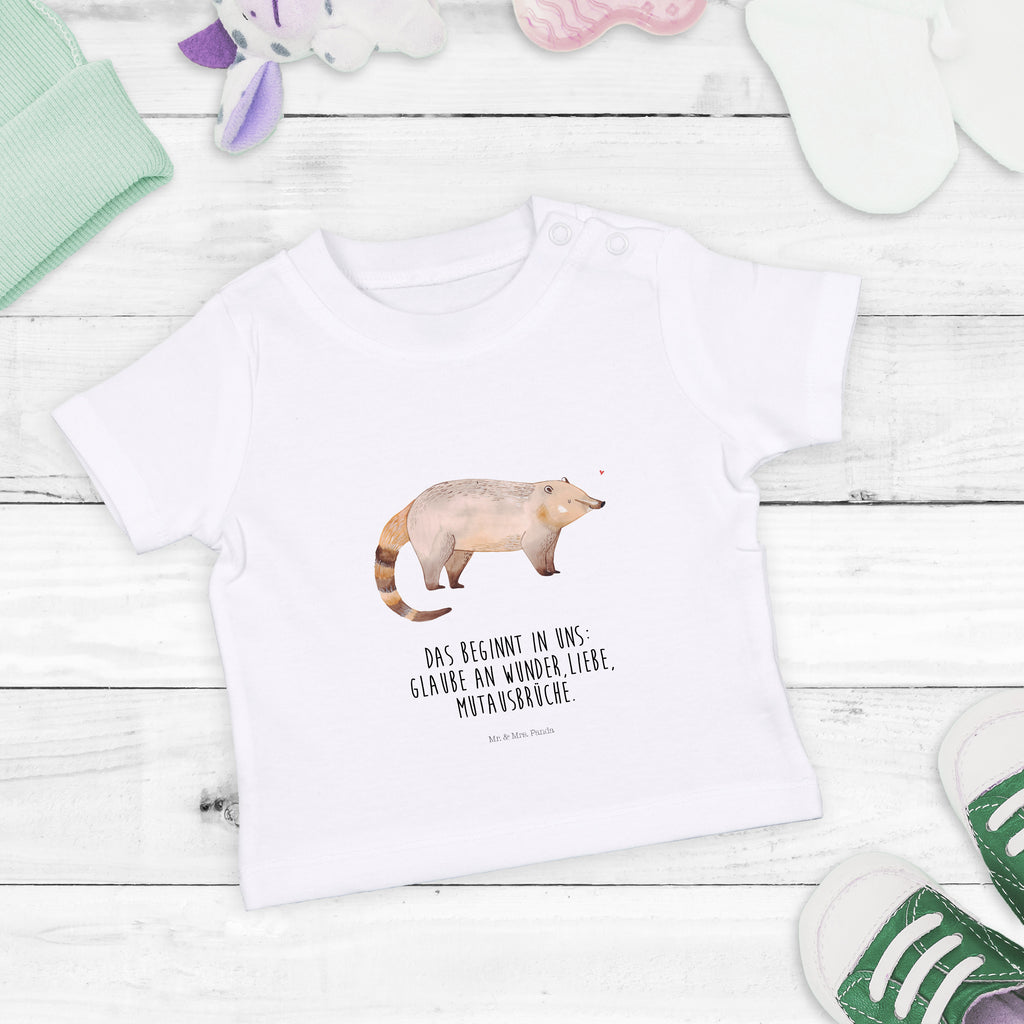 Baby T-Shirt Nasenbär Nasenbär, Nasenbären, Rüsselbär, Bär, Mädchen,Jungen,Unisex,Motiv,Baby T-Shirt,Kurzarm  süße Tiermotive, gute Laune, lustige Sprüche, Tiere