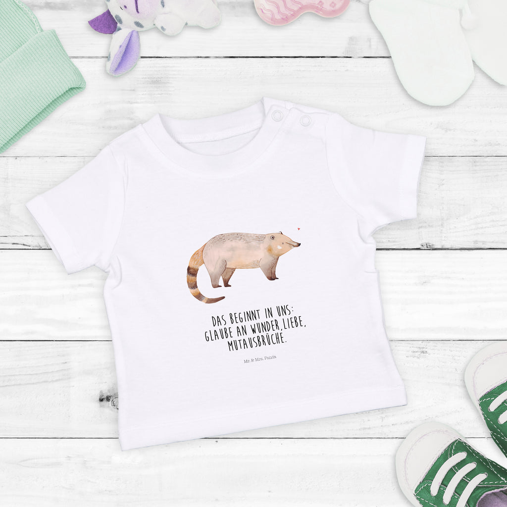 Baby T-Shirt Nasenbär Nasenbär, Nasenbären, Rüsselbär, Bär, Mädchen,Jungen,Unisex,Motiv,Baby T-Shirt,Kurzarm  süße Tiermotive, gute Laune, lustige Sprüche, Tiere