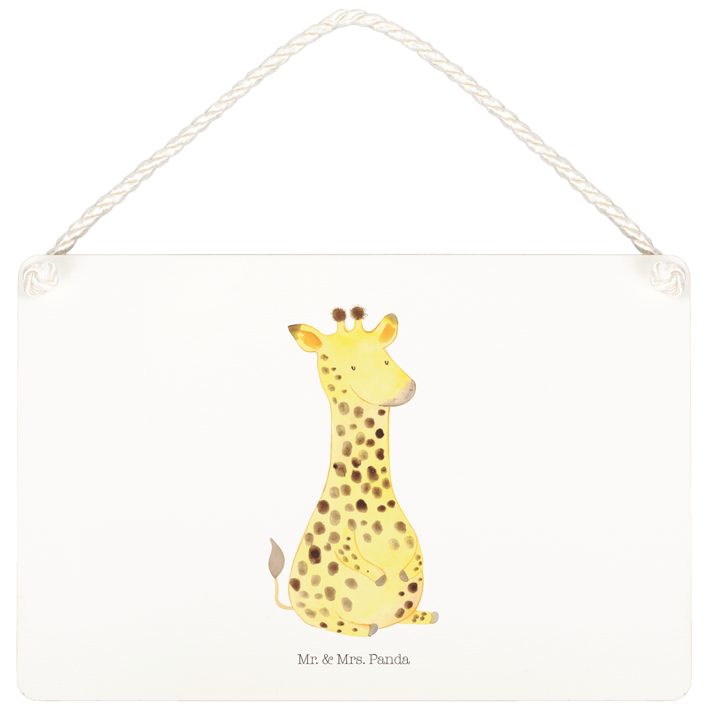 Deko Schild Giraffe Zufrieden Giraffe, Afrika, Zufrieden, Glück, Abenteuer Schild, Türschild, Holzschild, Wandschild, Wanddeko  Afrika, Wildtiere