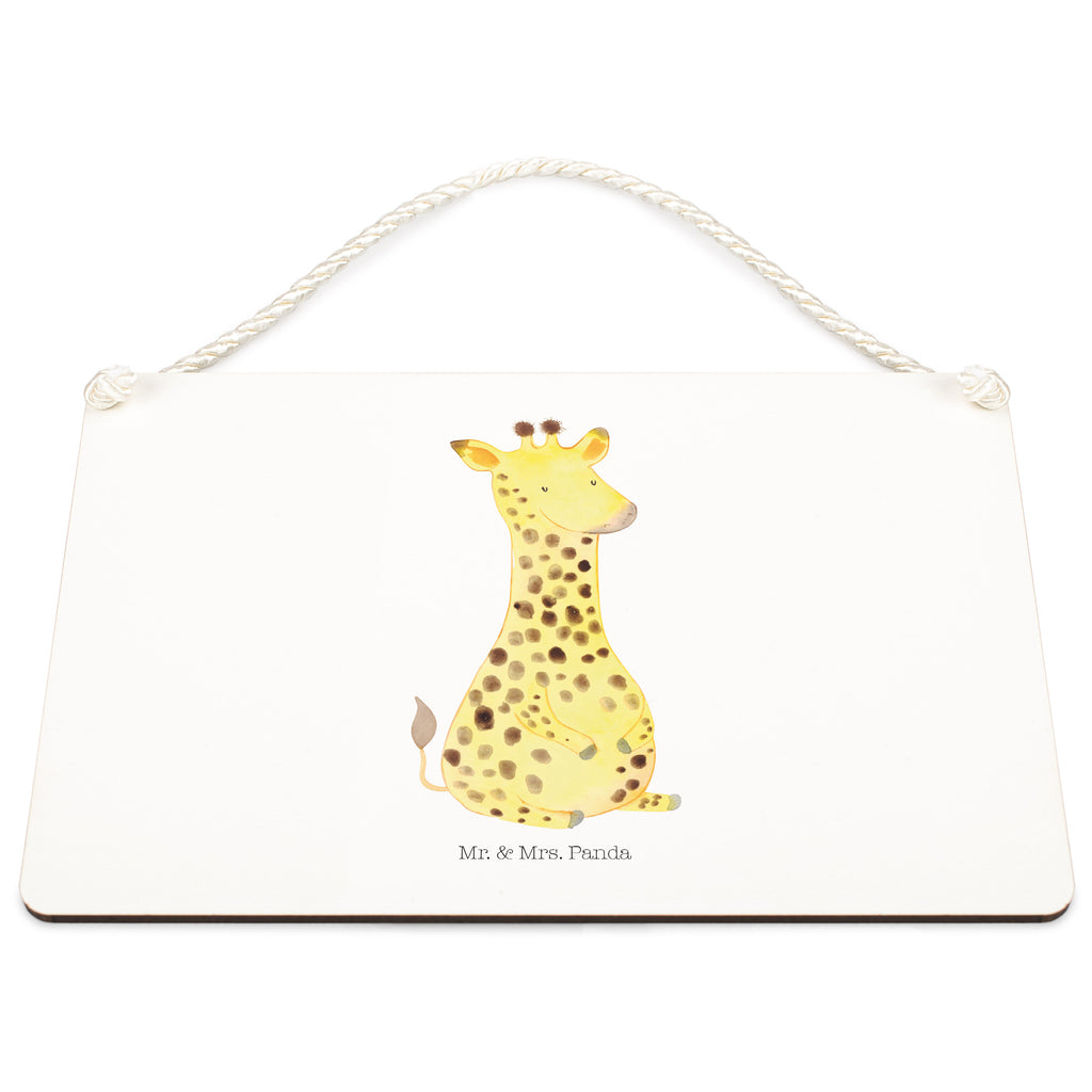Deko Schild Giraffe Zufrieden Giraffe, Afrika, Zufrieden, Glück, Abenteuer Schild, Türschild, Holzschild, Wandschild, Wanddeko  Afrika, Wildtiere