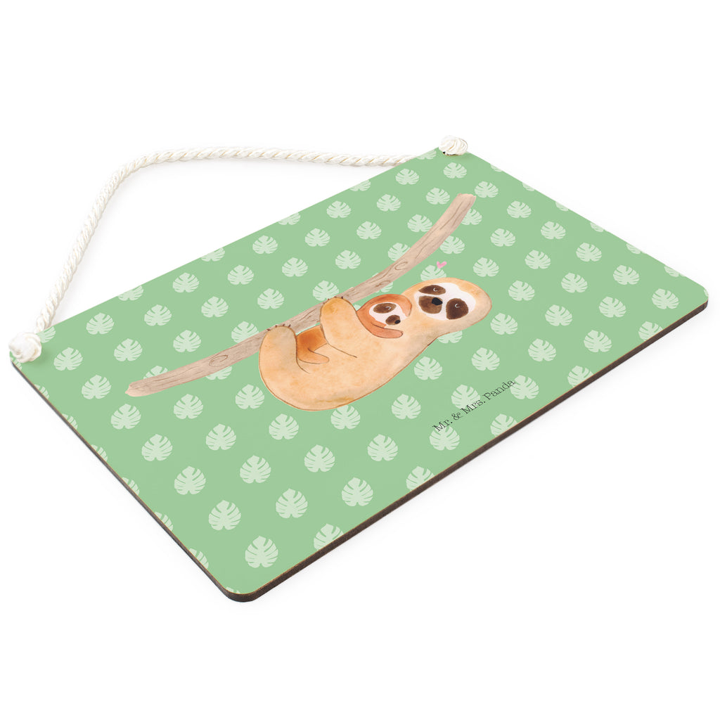 Deko Schild Faultier mit Kind Faultier, Kind, Baby, Liebe, Mutter, Mama, Geburt Schild, Türschild, Holzschild, Wandschild, Wanddeko  Faultier, Faultier Geschenk, Faultier Deko