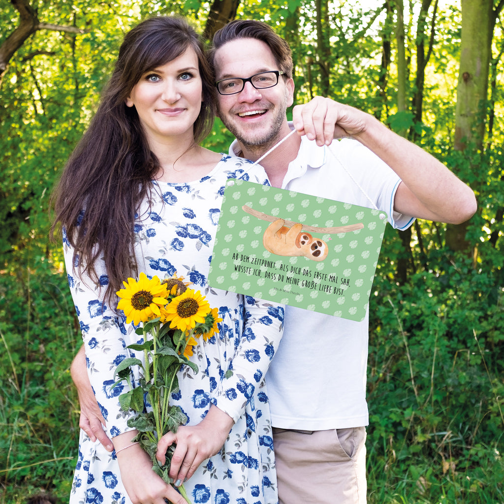 Deko Schild Faultier mit Kind Faultier, Kind, Baby, Liebe, Mutter, Mama, Geburt Schild, Türschild, Holzschild, Wandschild, Wanddeko  Faultier, Faultier Geschenk, Faultier Deko