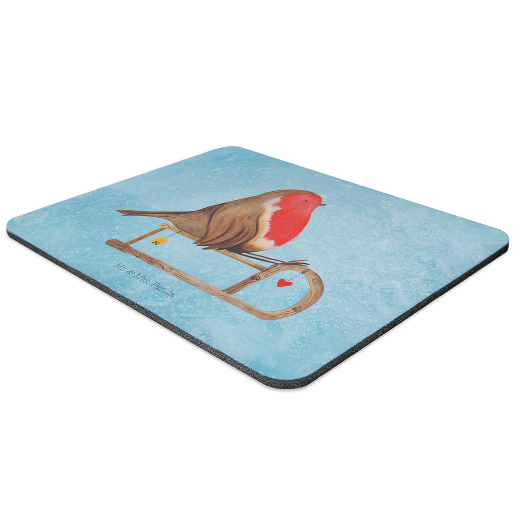 Mauspad Rotkehlchen Schlitten