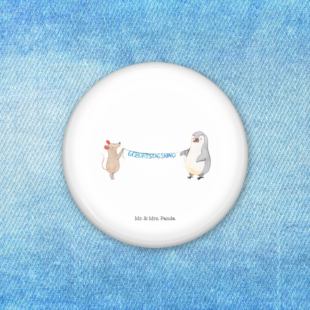 50mm Button Maus Pinguin Geburtstag Maus, Pinguin, Geburtstag, Geburtstage, Happy Birthday, Geburtstagsgeschenk, Geschenk, Geburtstagsfeier 50mm Button, Button, Pin, Anstecknadel  Geburtstag, Geburtstagsgeschenk, Geschenk