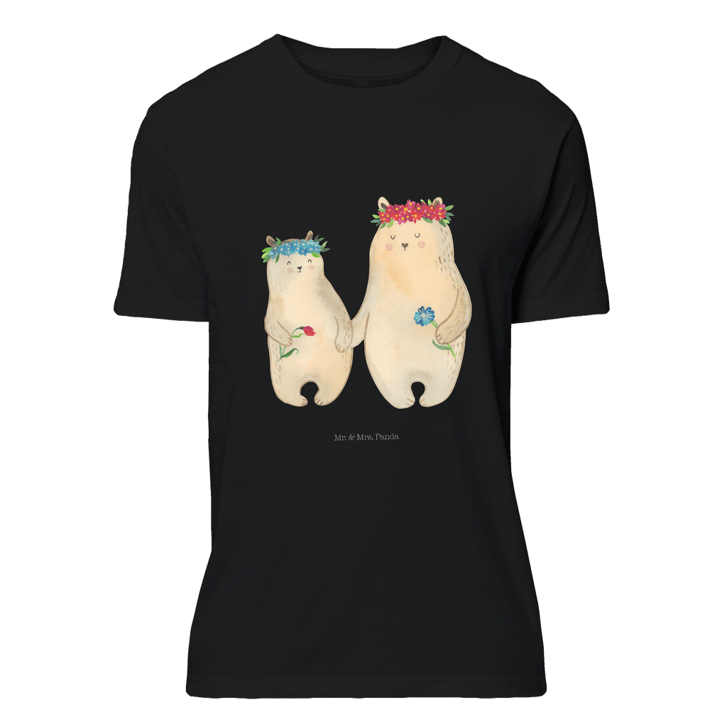 T-Shirt Bären mit Blumenkranz