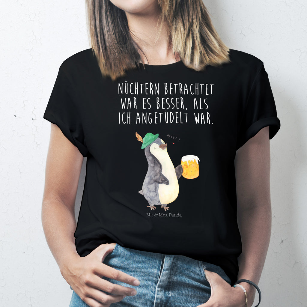 T-Shirt Pinguin Bier