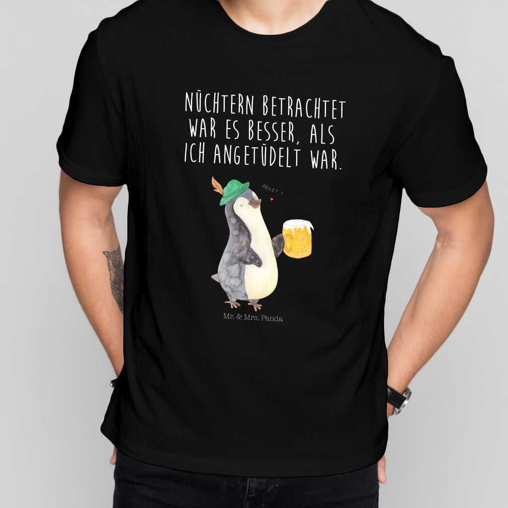 T-Shirt Pinguin Bier