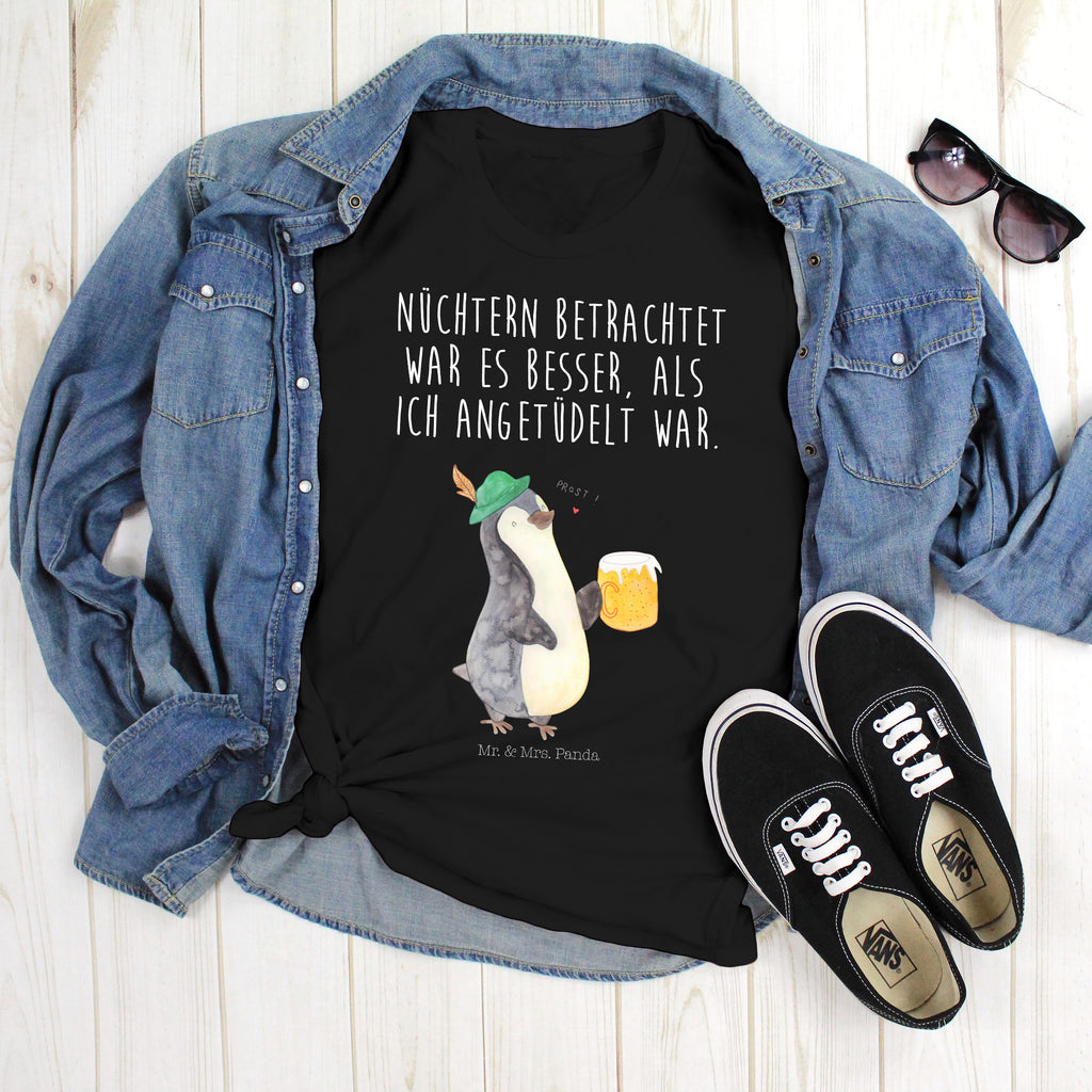 T-Shirt Pinguin Bier