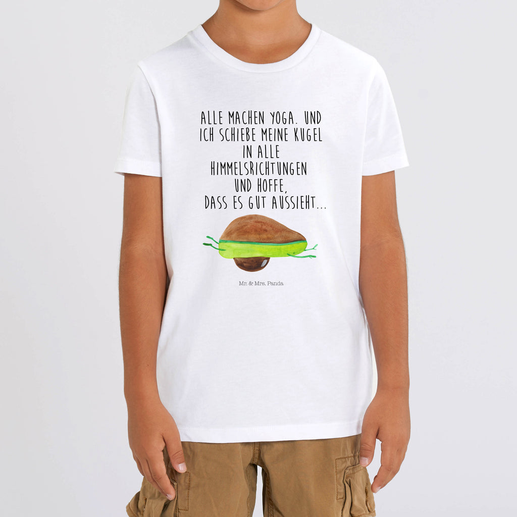 3-4 Jahre Kinder T-Shirt Avocado Yoga Avocado, Veggie, Vegan, Gesund, Avocado Yoga Vegan