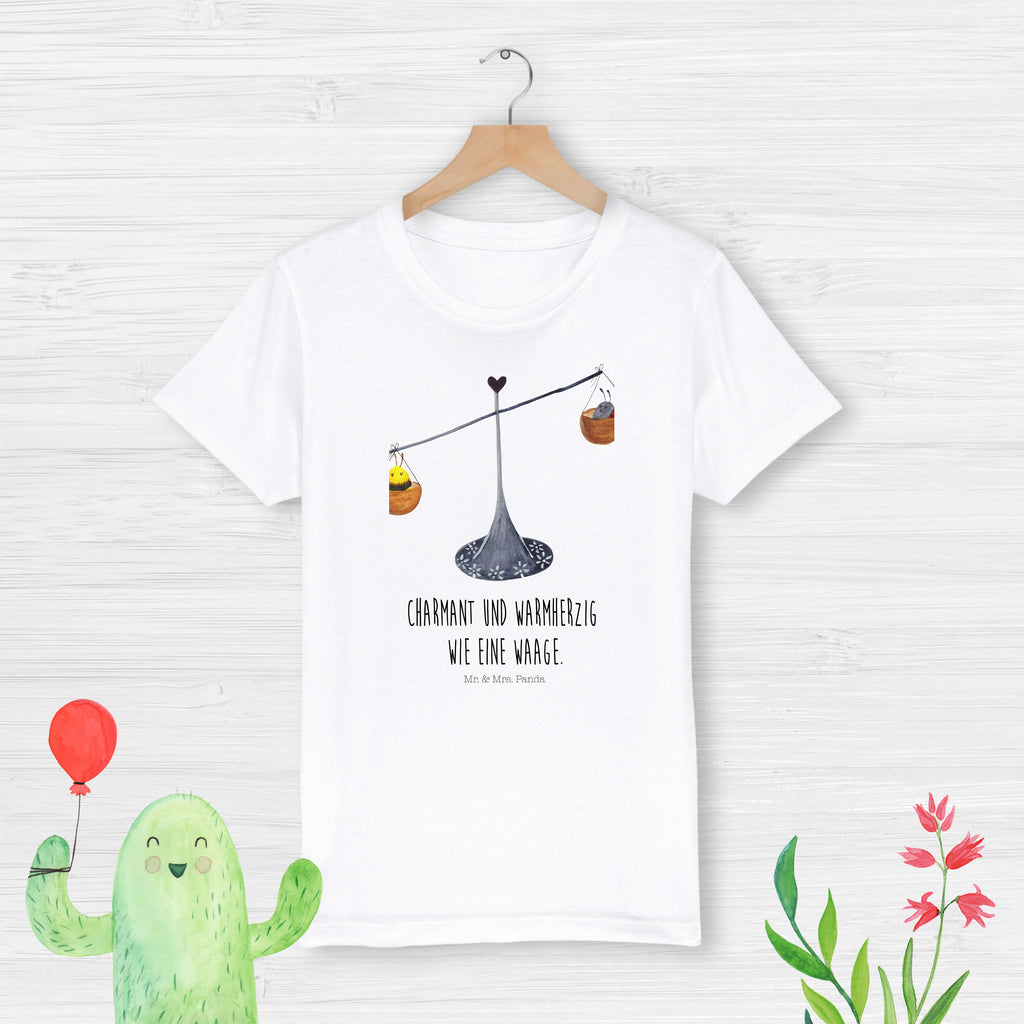 3-4 Jahre Kinder T-Shirt Sternzeichen Waage Tierkreiszeichen, Sternzeichen, Horoskop, Astrologie, Aszendent, Waage, Waage Geschenk, Waage Sternzeichen, Geschenk Oktober, Geschenk September, Geburtstag Oktober, Geburtstag September, Gleichgewicht, Marienkäfer, Hummel, Biene