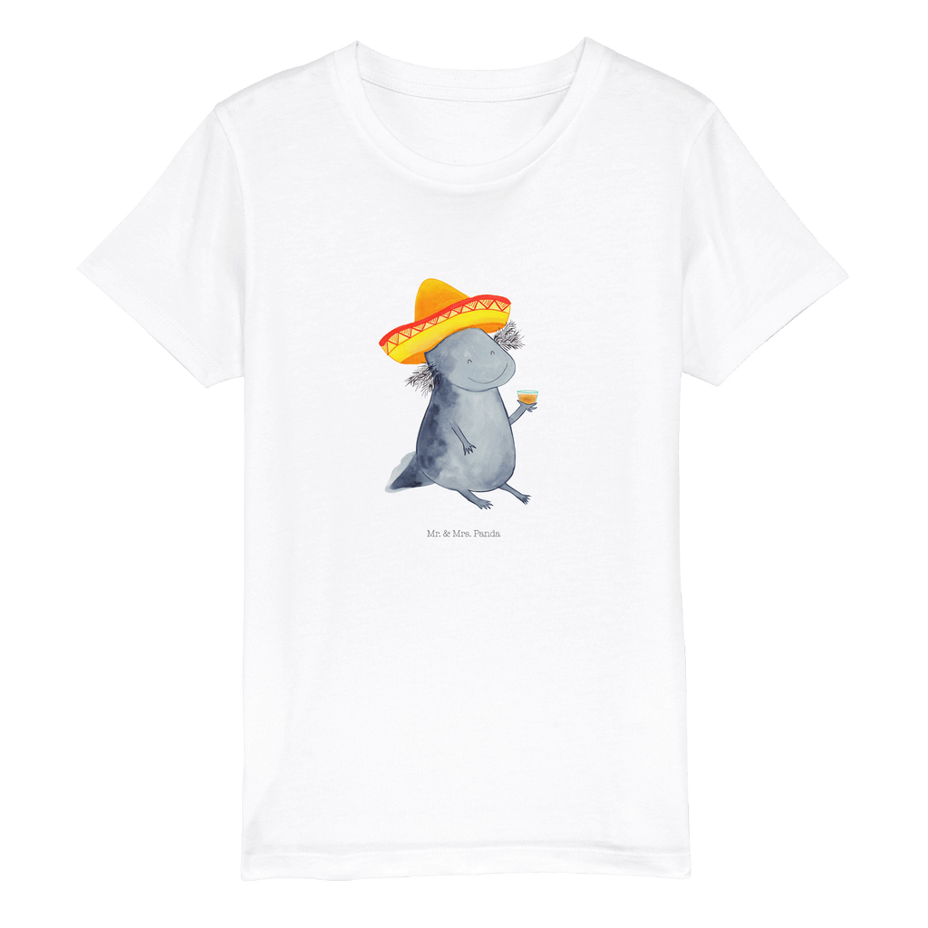 12-14 Jahre Kinder T-Shirt Axolotl Tequila Axolotl, Mexico, Mexiko, Sombrero, Zitrone, Tequila, Motivation, Spruch, Schwanzlurch, Lurch, Lurche, Axolot, Feuerdrache, Feuersalamander   Axolotl, Molch
